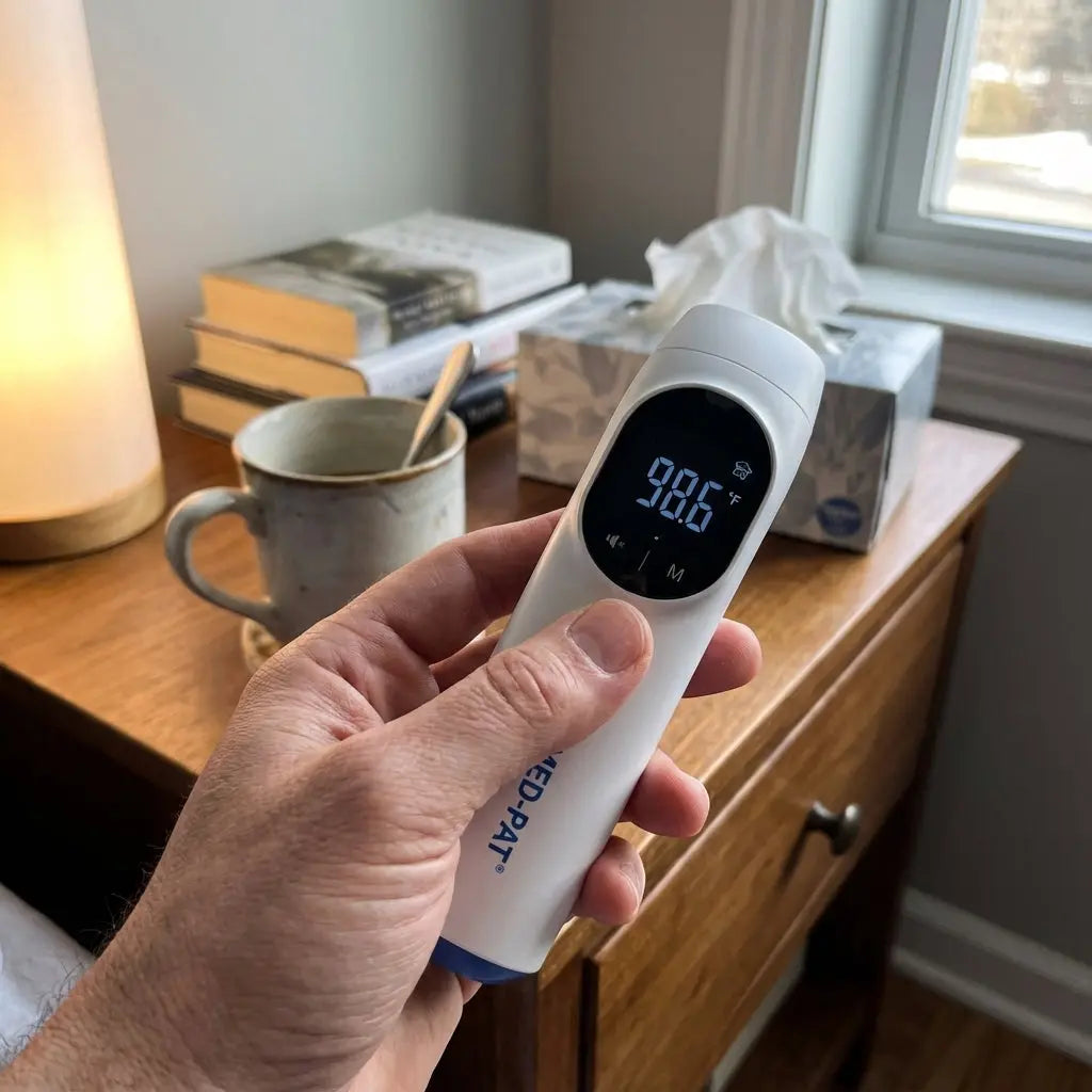 TH-1 Digital Infrared Thermometer – 4-in-1 Ear & Forehead