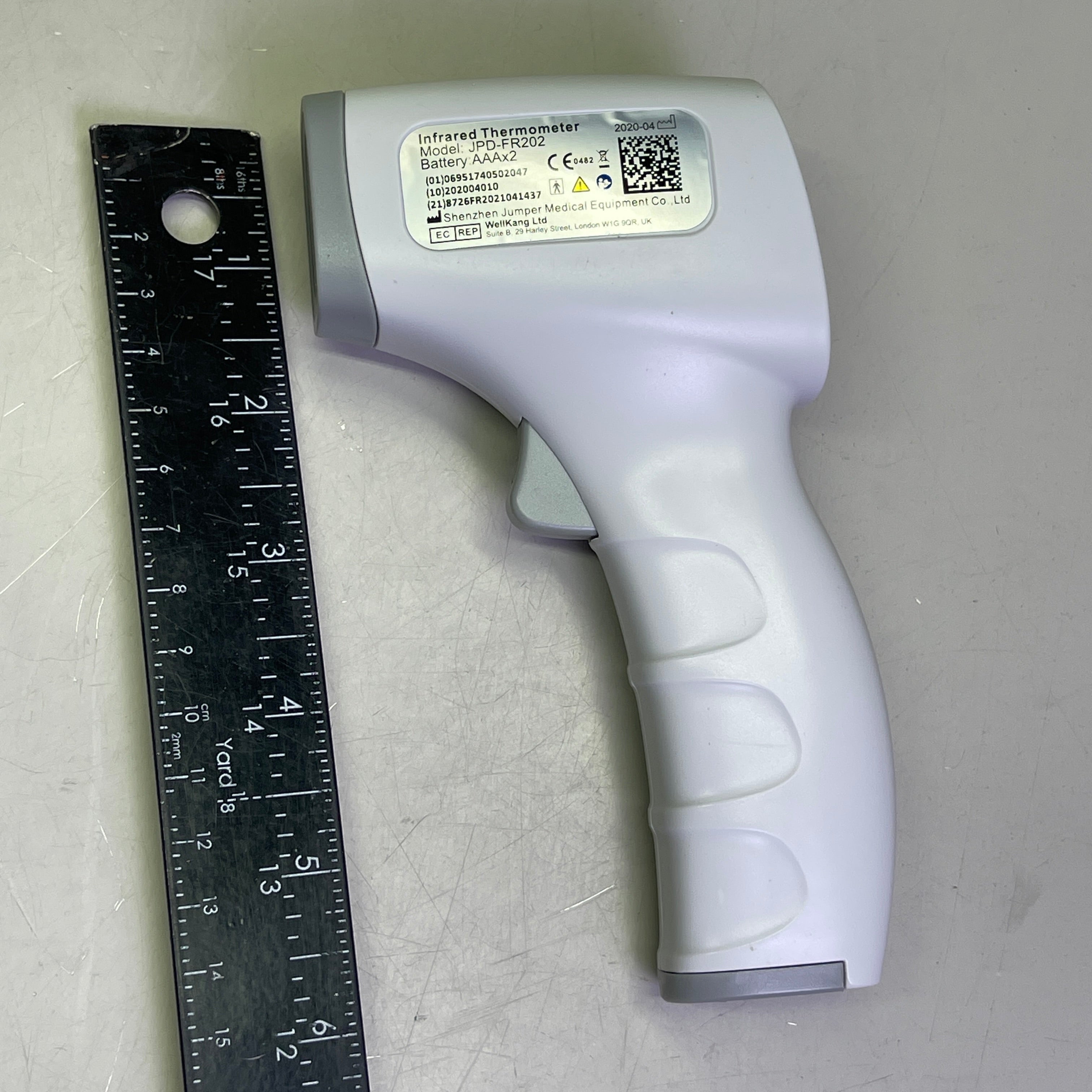 Non-Contact Infrared Thermometer for Humans & Objects