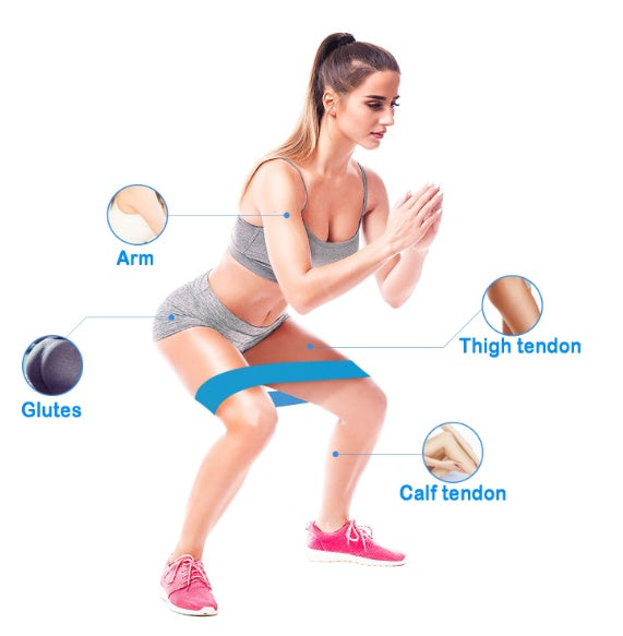 Resistance Bands Elastic Booty Rubber Bands for Fitness Gym Yoga