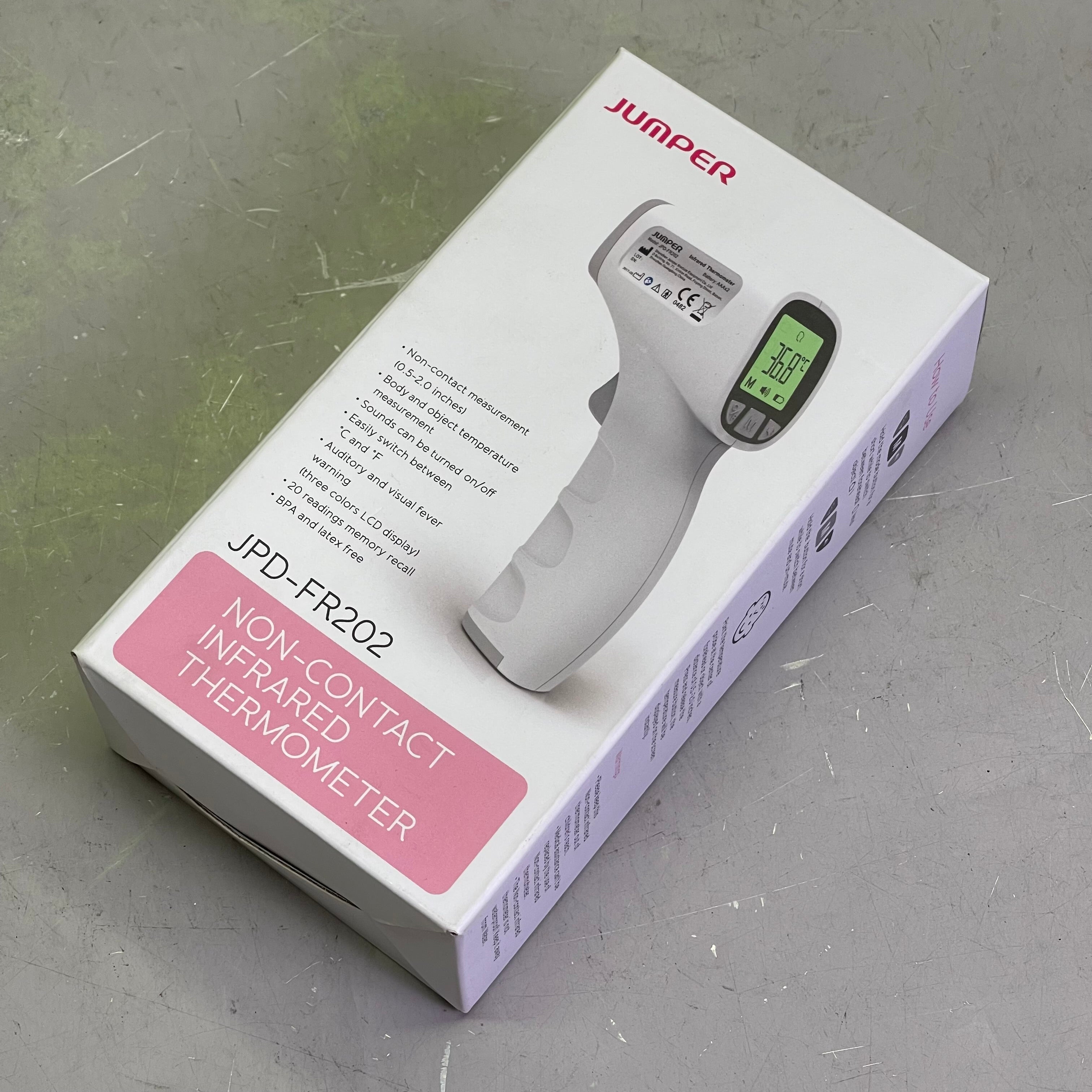 Non-Contact Infrared Thermometer for Humans & Objects