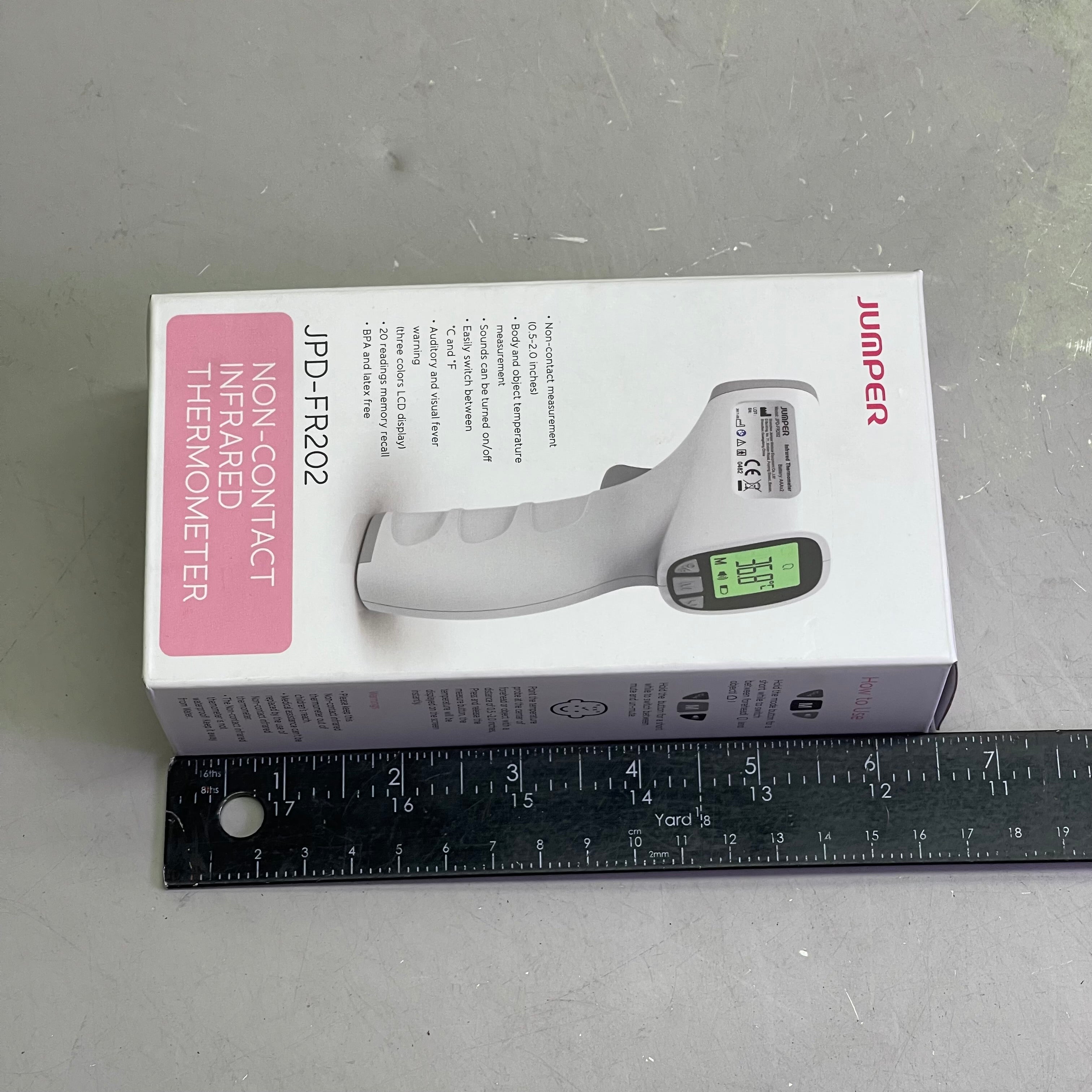 Non-Contact Infrared Thermometer for Humans & Objects