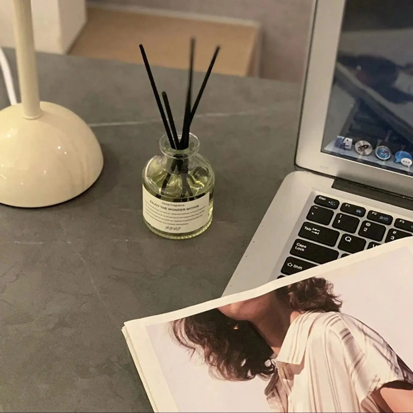 50ml Aromatherapy Essential Oil with Reed Diffuser