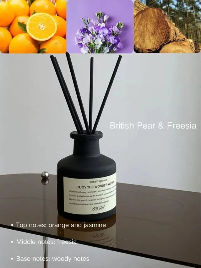 50ml Aromatherapy Essential Oil with Reed Diffuser
