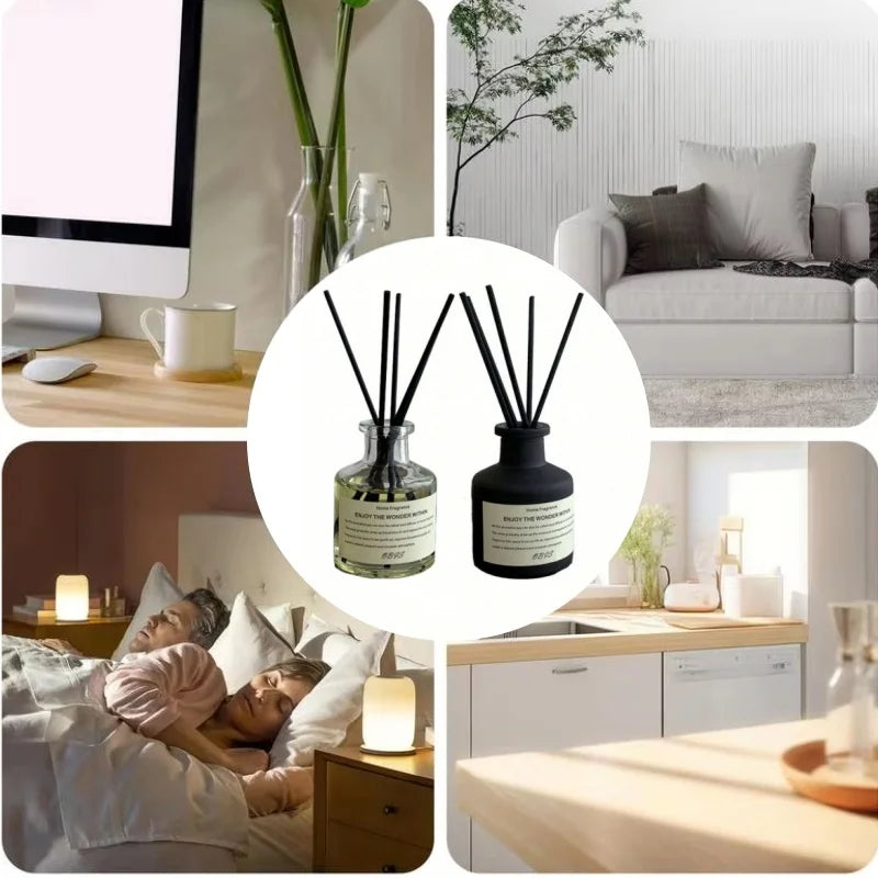 50ml Aromatherapy Essential Oil with Reed Diffuser