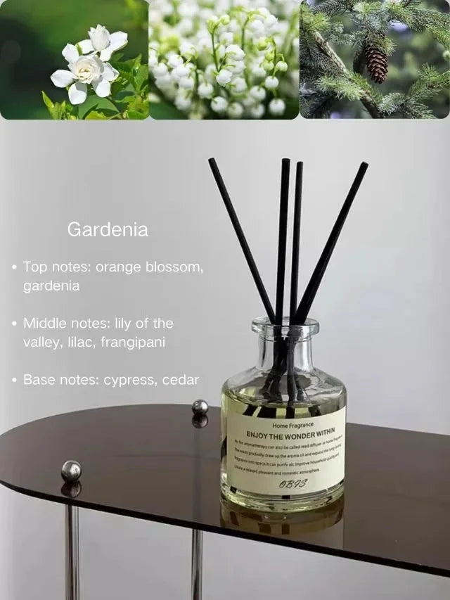 50ml Aromatherapy Essential Oil with Reed Diffuser