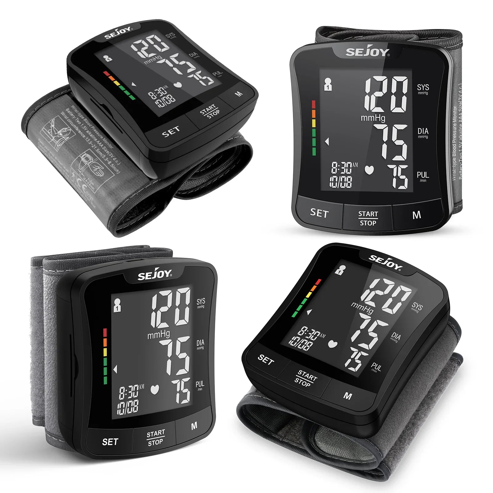Digital Wrist Blood Pressure Monitor
