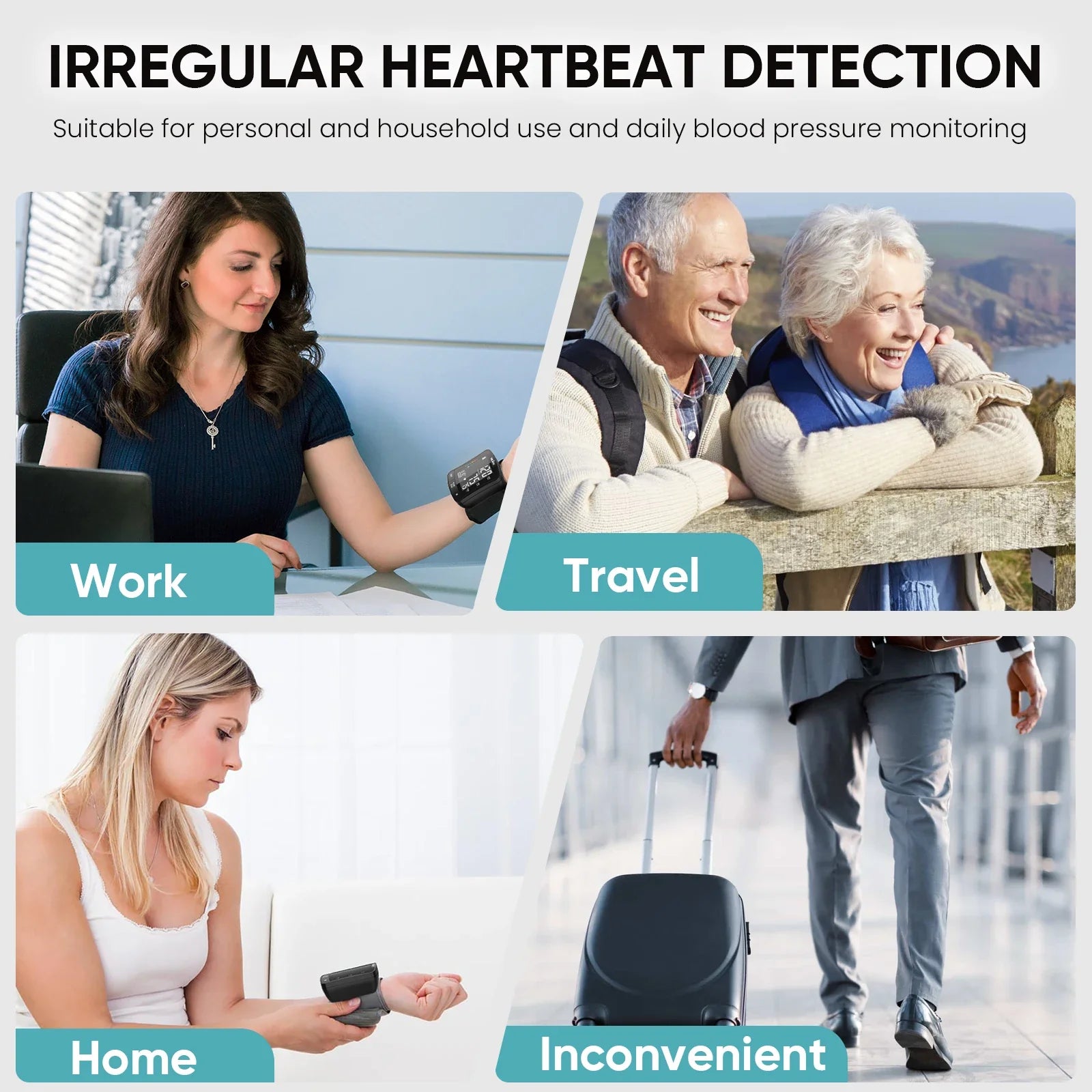 Digital Wrist Blood Pressure Monitor