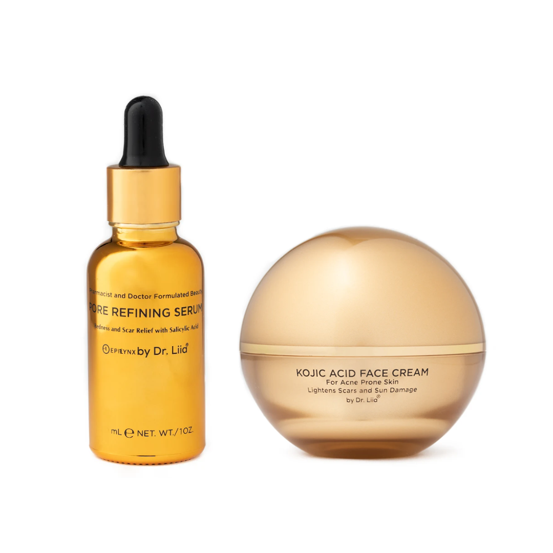 Kojic Acid Pore Refining & Brightening Skincare Set