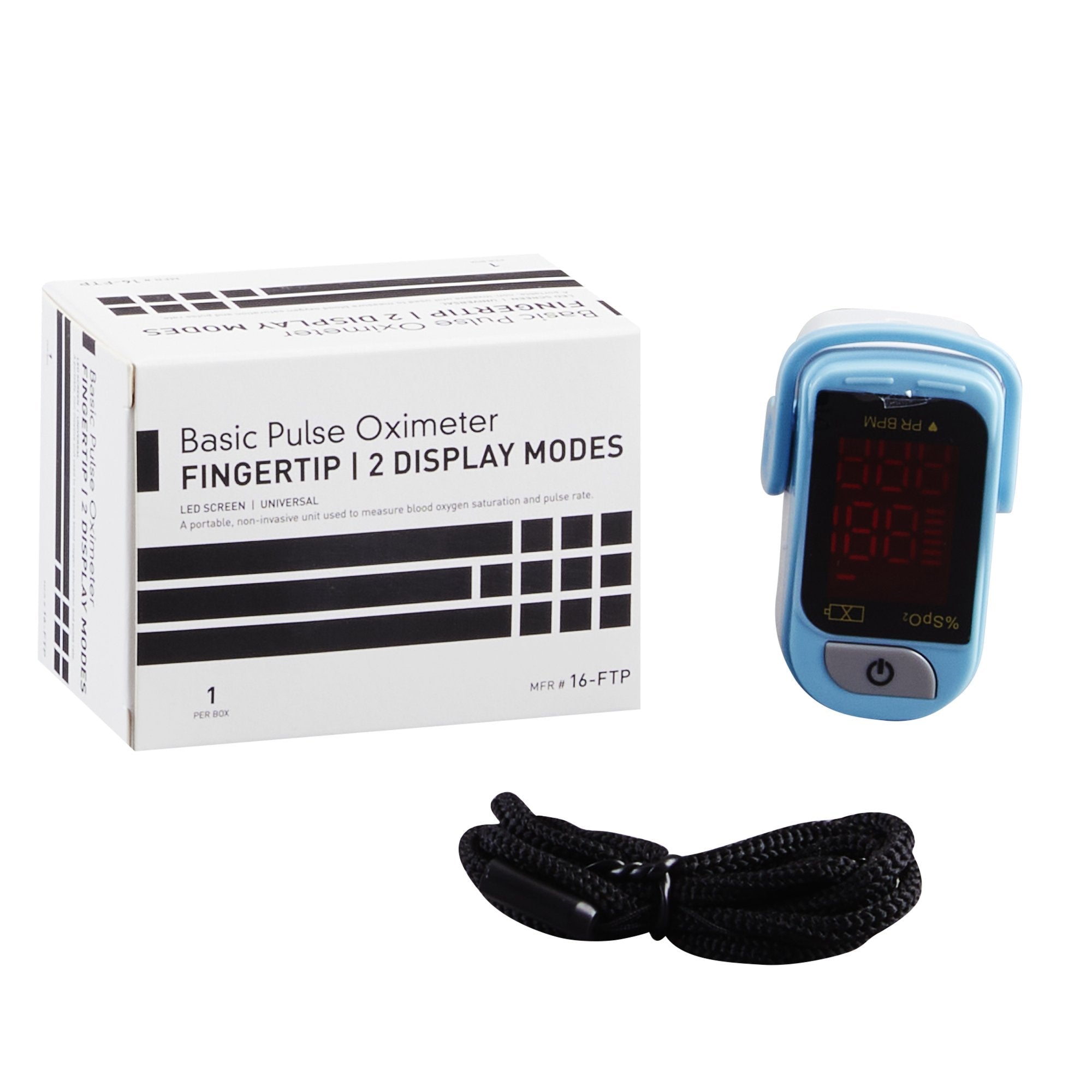 Fingertip Pulse Oximeter, LED Display