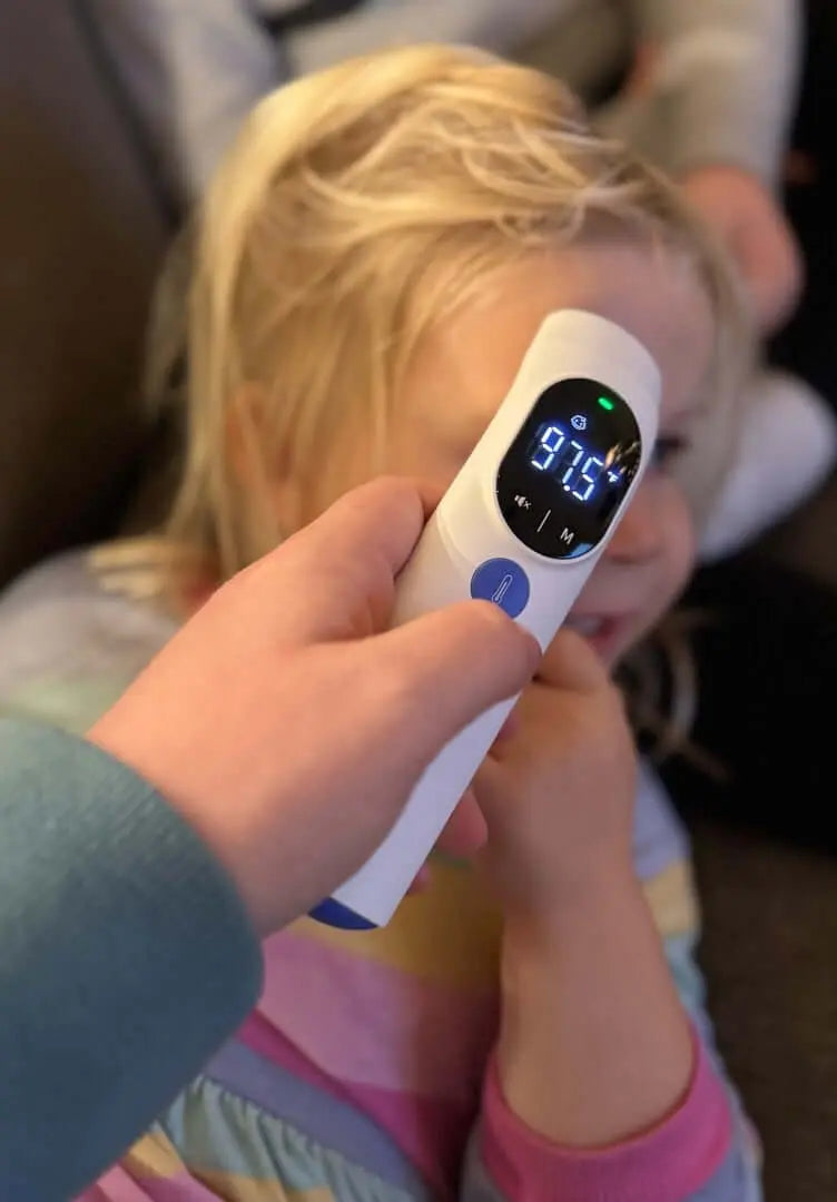 TH-1 Digital Infrared Thermometer – 4-in-1 Ear & Forehead