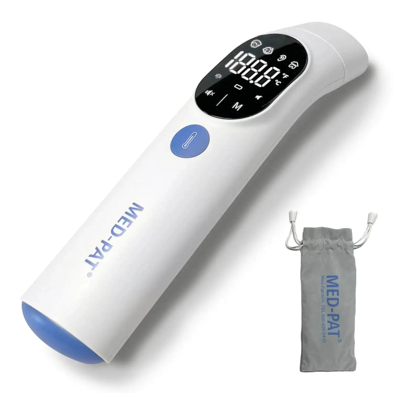 TH-1 Digital Infrared Thermometer – 4-in-1 Ear & Forehead