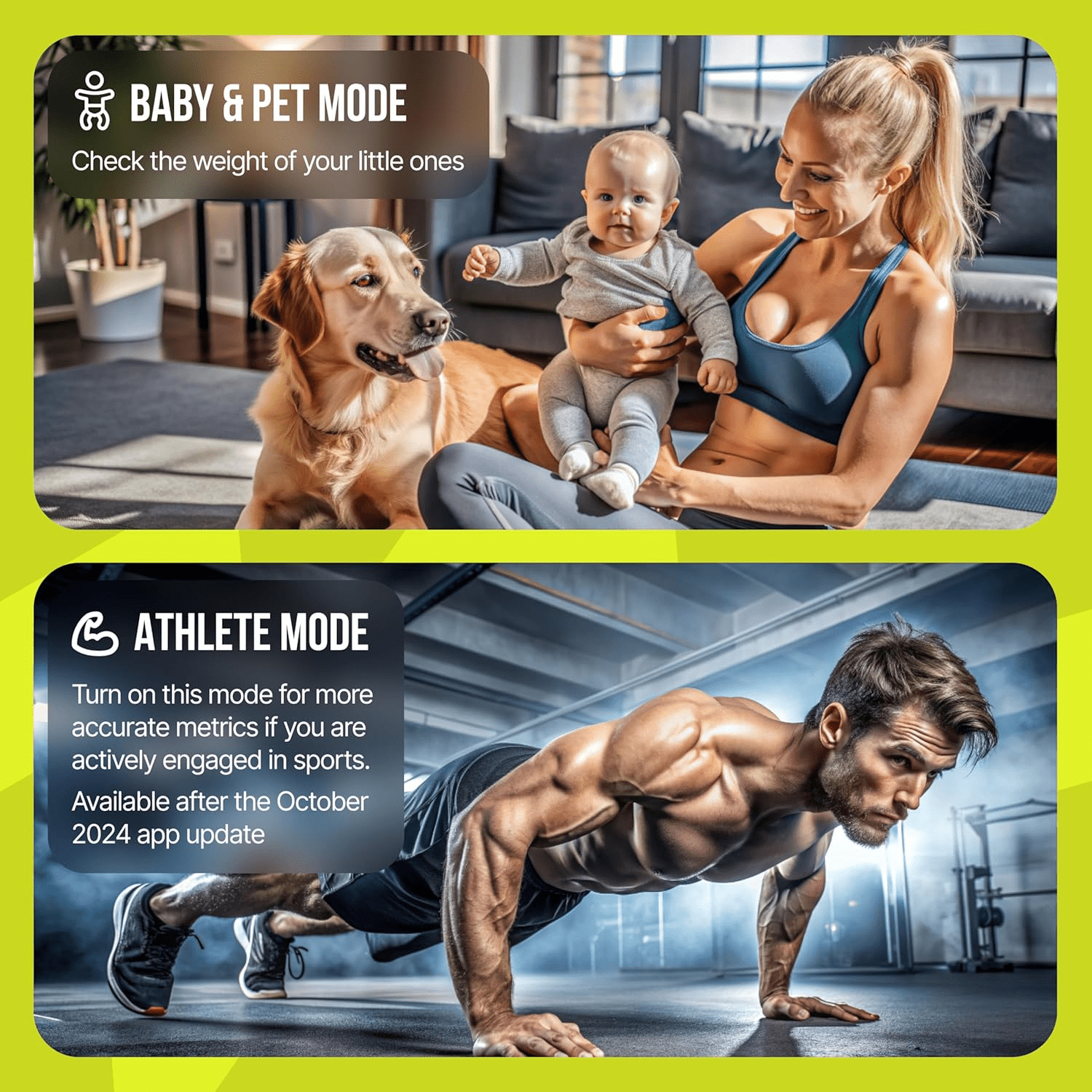 Smart Bluetooth Scale with Body Fat and BMI